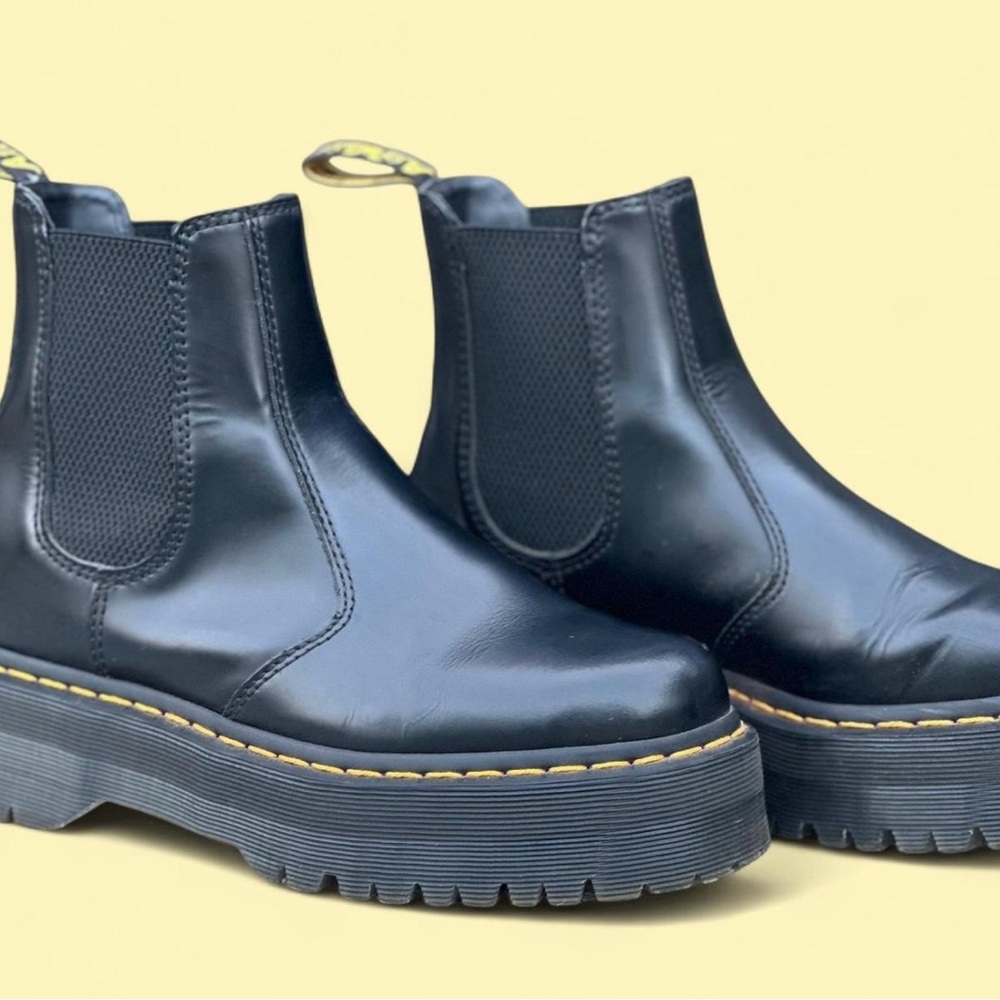 Dr. Martens Platform Chelsea Boots